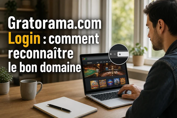 Gratorama.com Login: comment reconnaître le bon domaine