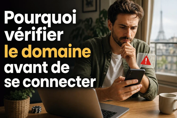 Pourquoi vérifier le domaine avant de se connecter