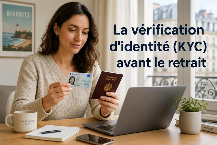 La vérification d'identité (KYC) avant le retrait